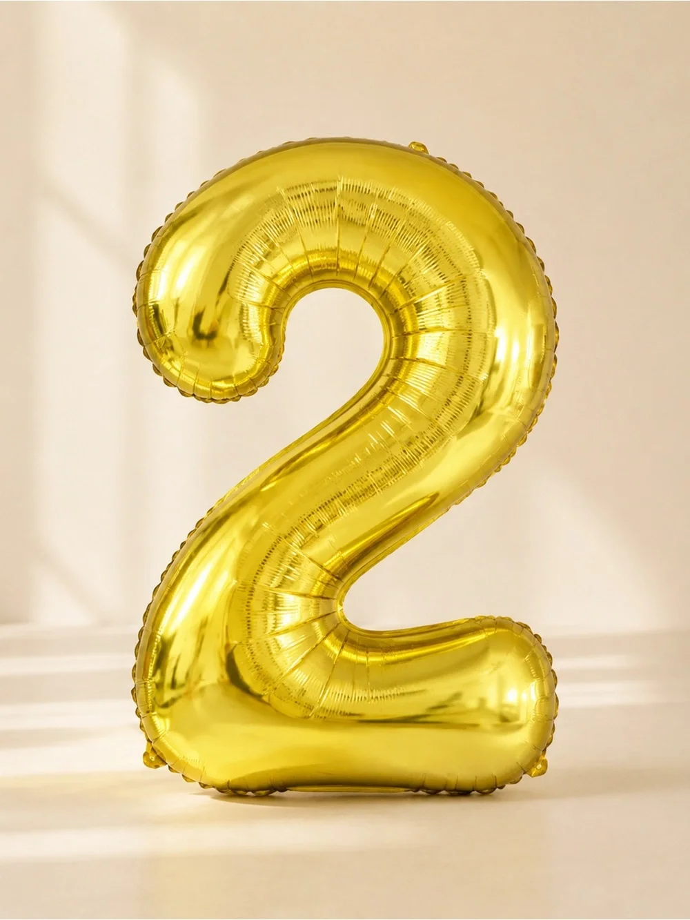 Gold Number Foil Balloons - Party Decorations (0-9)